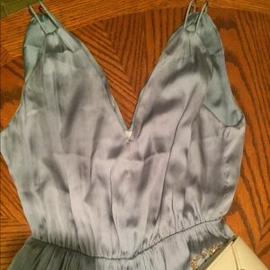 H&M SILKY DRESS WITH SLIT